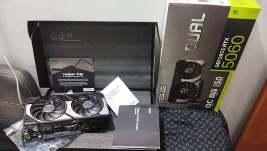 ASUS Dual GeForce RTX 5060 8GB GDDR7 OC Edition