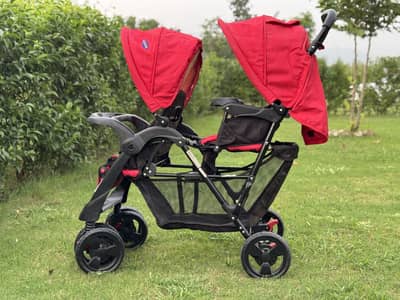 Twin Baby Stroller - Kids pram