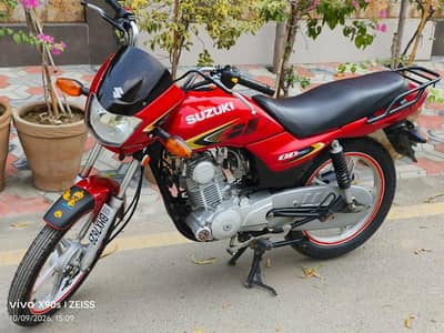 suzuki gd110s red colour
