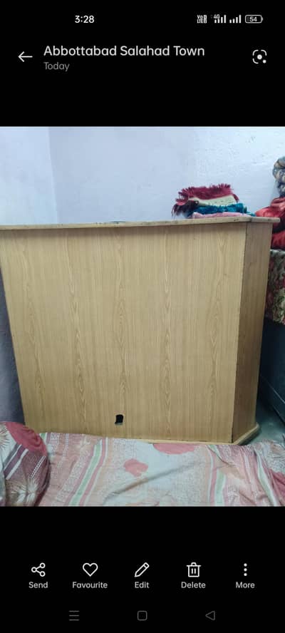 Wooden Counter Table for Shop, Pharmacy, Cashier & Office