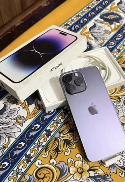 Apple iPhone 14 Pro Max official Pta afroved 256 GB memory water pack