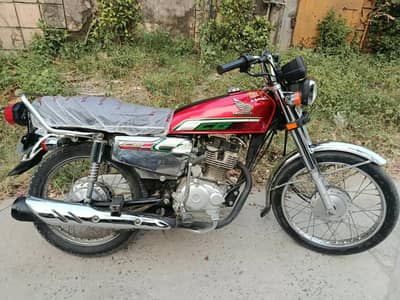 Honda CG-125 self start new condition