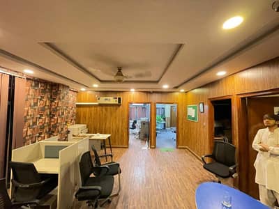 00 Sqft 2nd Floor Old Building Furnished Office Available On Rent Located In I-8 Markaz Main Double Road Facing Orignal Pictures Attached