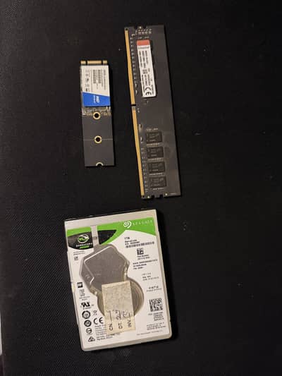 NVME, RAM and Harddisk for Sale
