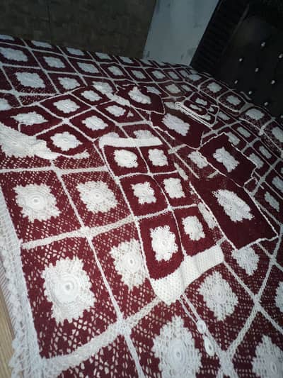Hand made bed sheet WhatsApp 03485786248