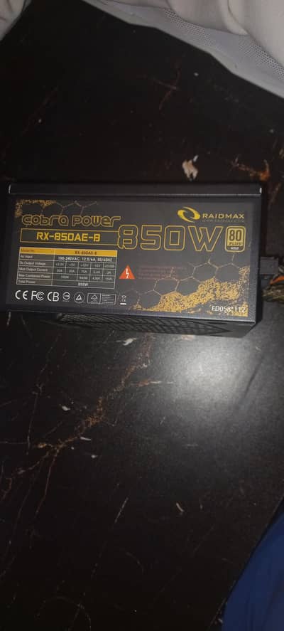 Raidmax cobra 80 plus gold for sale powersupply