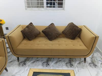 2 Sofa cum beds for sale with cushions and covers free