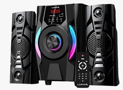 Lunar Blade  2.1 Speaker system with Bluetooth USB and Remote Control
