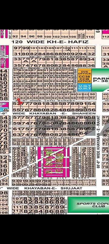 DHA Phase 6, 1000sqyards plot available for sale