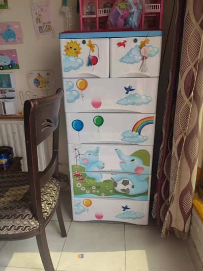 A child's wardrobe