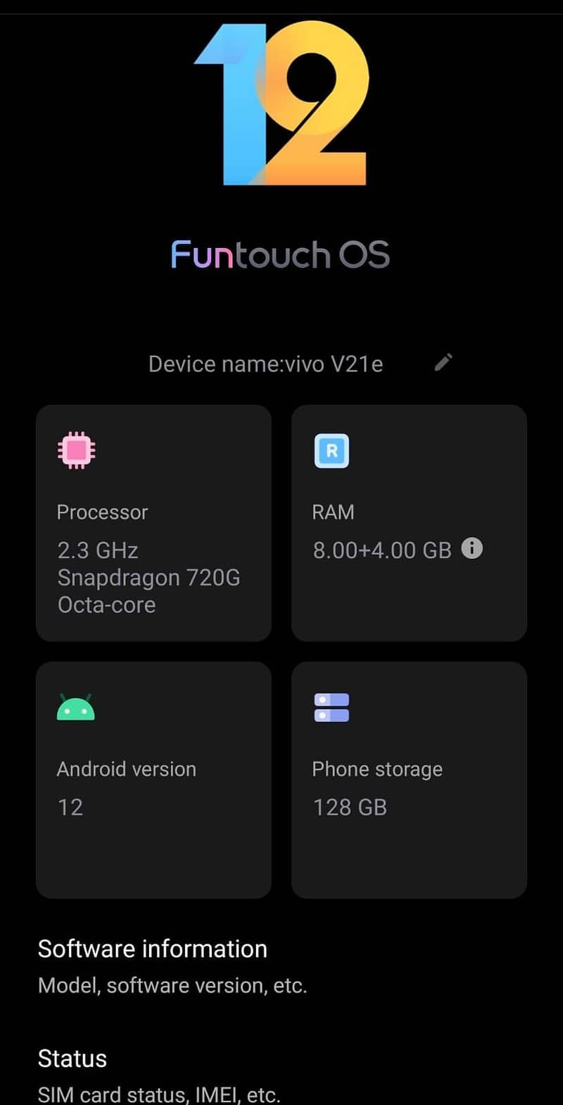 Vivo V21e 7