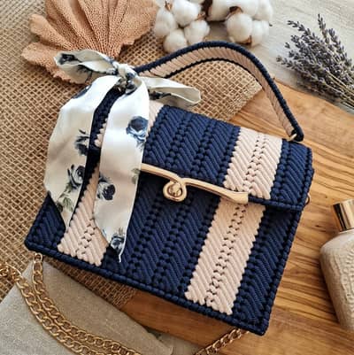 Handmade Crochet Handbags Collection | Customized Bags With COD