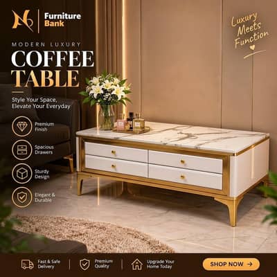 Made Center & Coffee Tables | Modern & Classic Designs