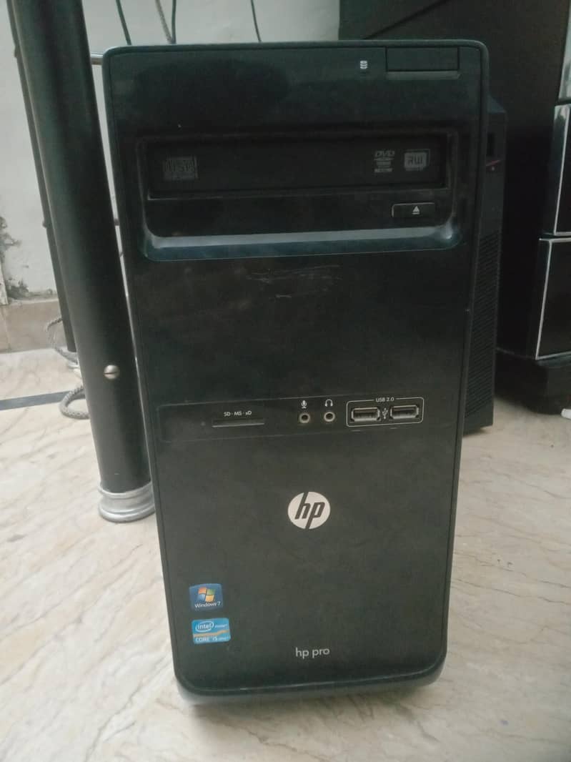 Hp case with board And processor 1