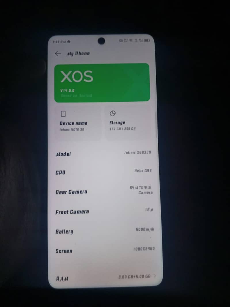 Infinix Note 30 5