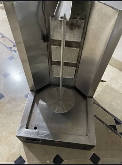 Shawarma Machine 3 burner All Working