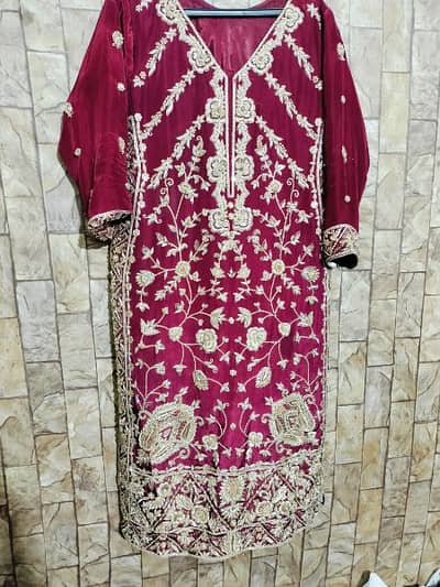 Formal handmade wedding wear