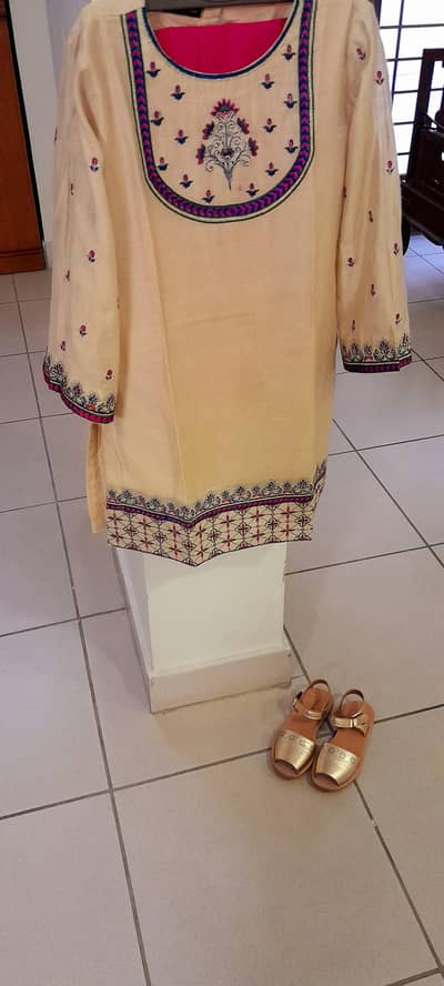 6 to 7 years girl 2 pc dress by SOHAYE KIDS