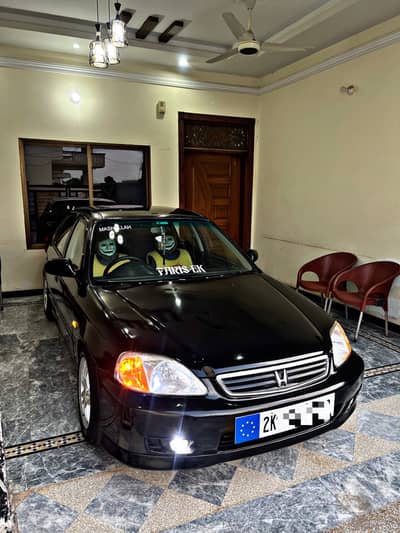 Honda Civic EK D17A install modified.