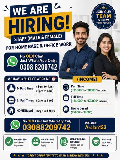 Urgent Hiring