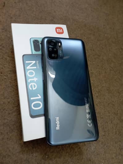 Xiaomi Redmi Note 10 with box charger