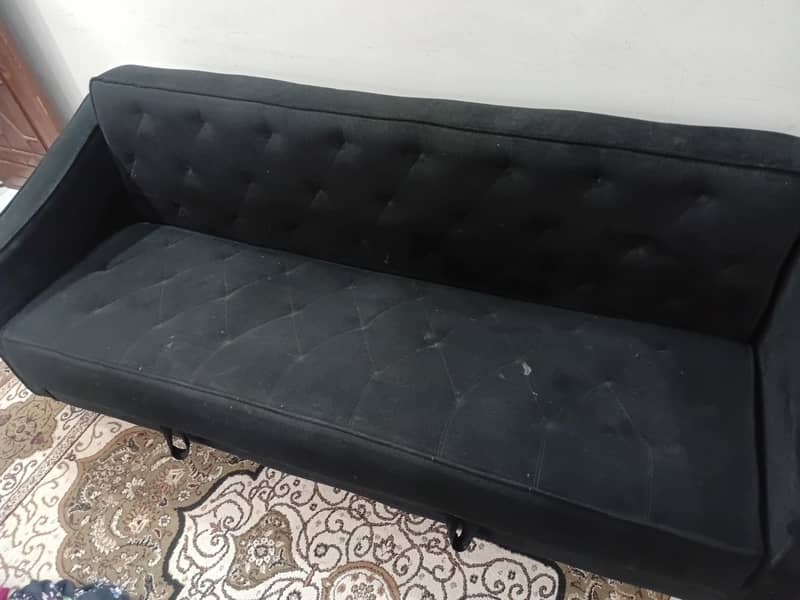 black bed sofa 4