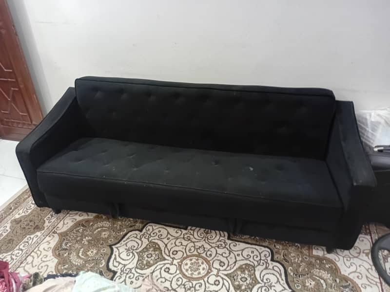black bed sofa 8