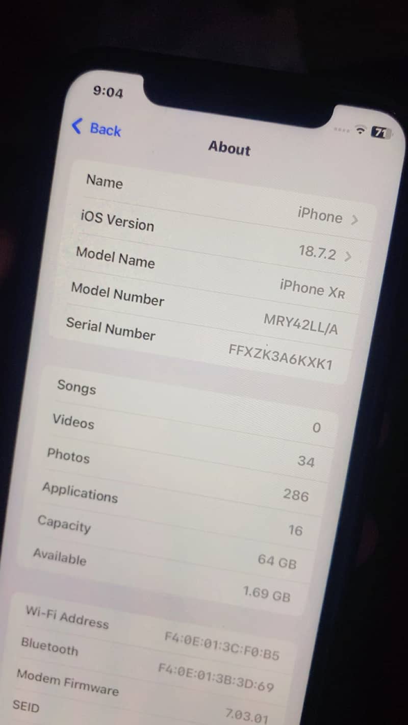 Apple iPhone XR 5