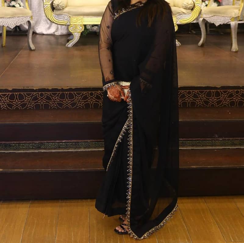 Black Saree 1