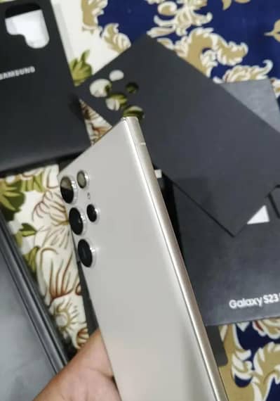 Samsung Mobile S23 Ultra pta approved with box