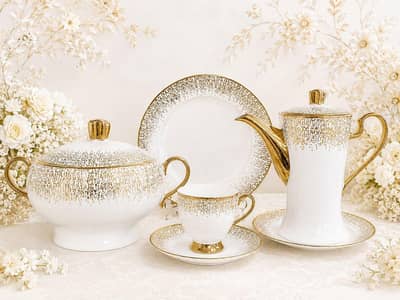 72 pcs bone dinner set F406 8 person serving for buy 0323 9247078
