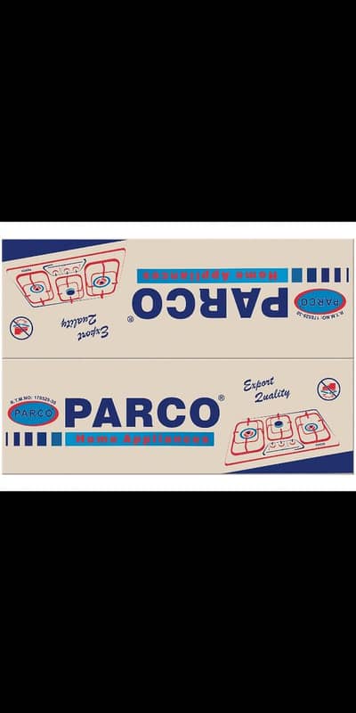 PARCO 3 Burner Gas Hob - Brand New Box Pack