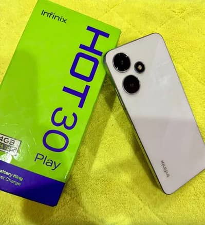 Infinix Hot 30 Play.   03410665524