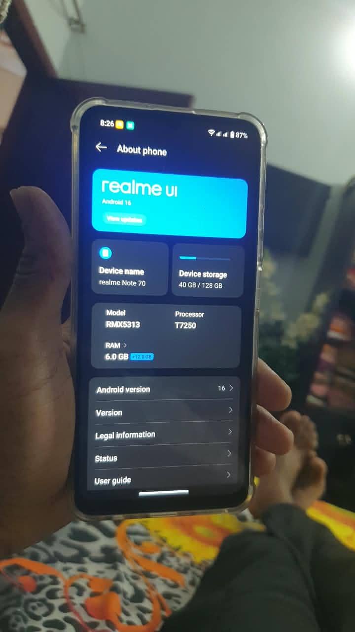 Realme Note 70 6