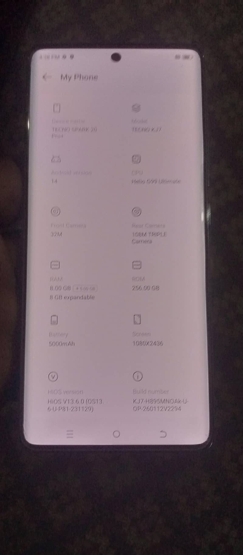 Tecno Spark 20 Pro Plus 6