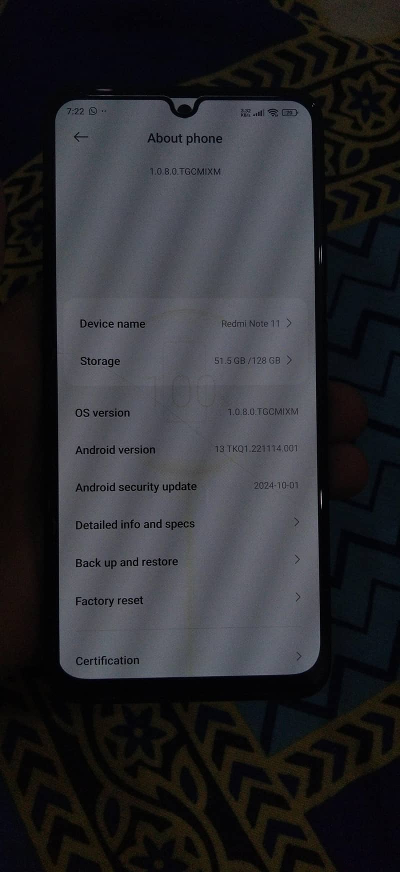 Xiaomi Redmi Note 11 7