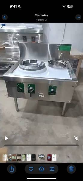 Chinese wok gas burner new