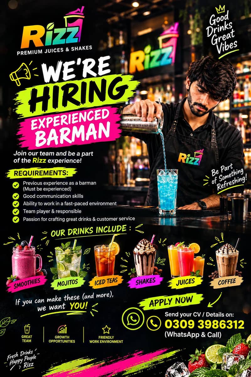 juices bar section 0