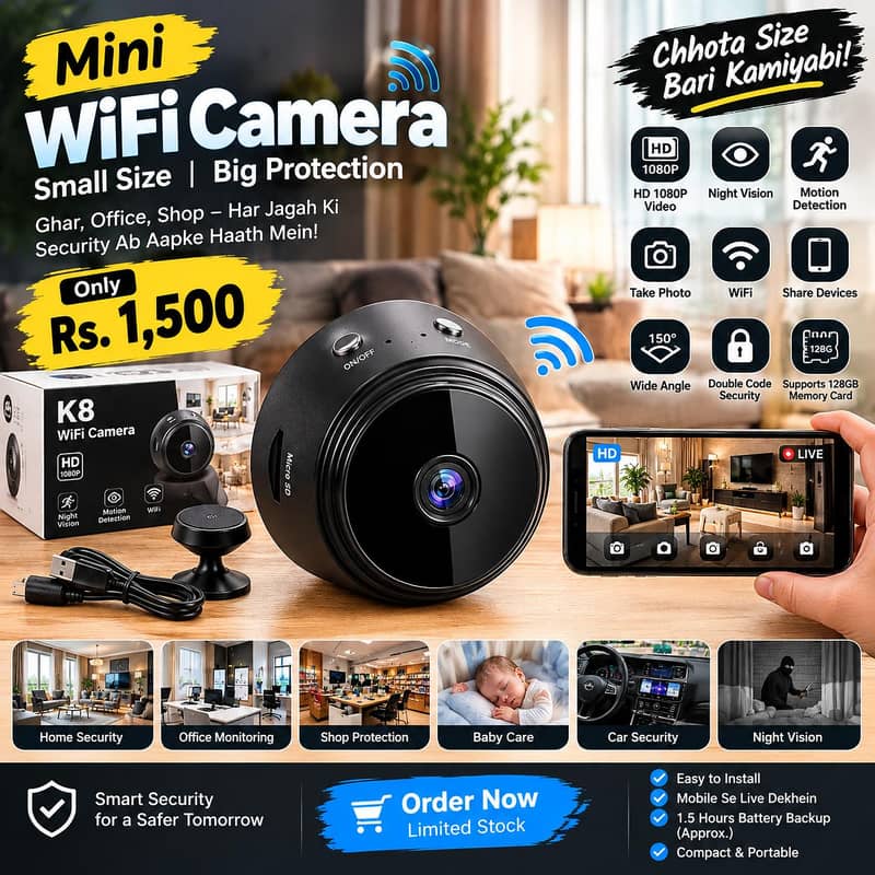 Mini Wifi camera 5