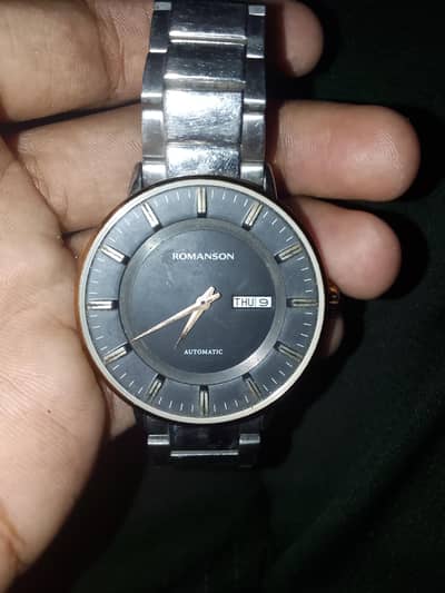 ORIGINAL AUTOMATIC ROMANSON DAY-DATE THU-9-LAHORE
