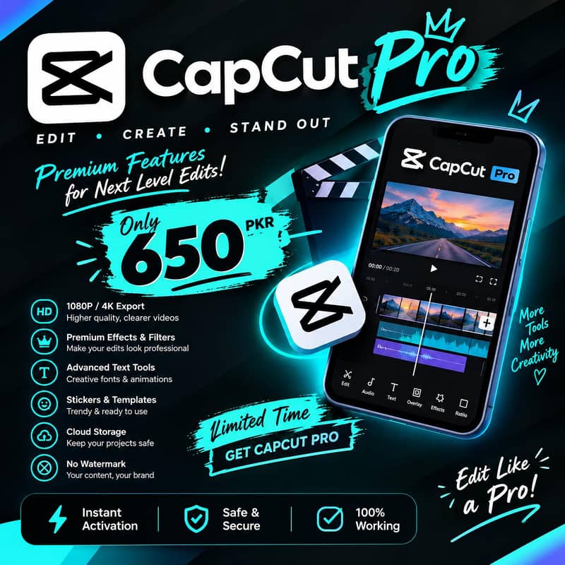 CAPCUT PRO AVAILABLE 0