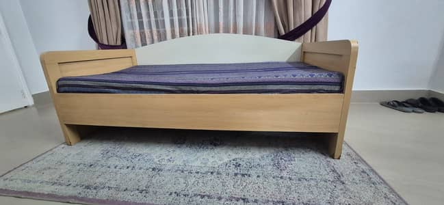 Single Bed With Mattress