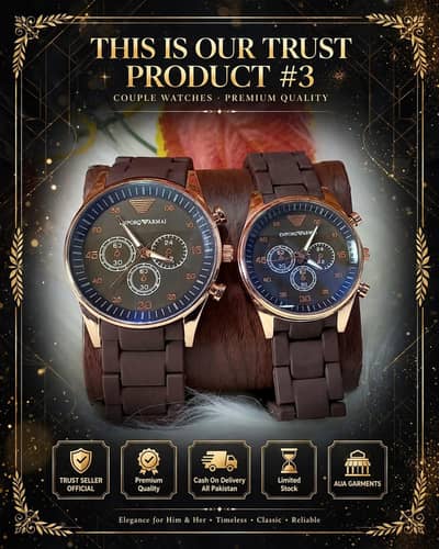 Couple watch for couple premium quality cash on delivery available