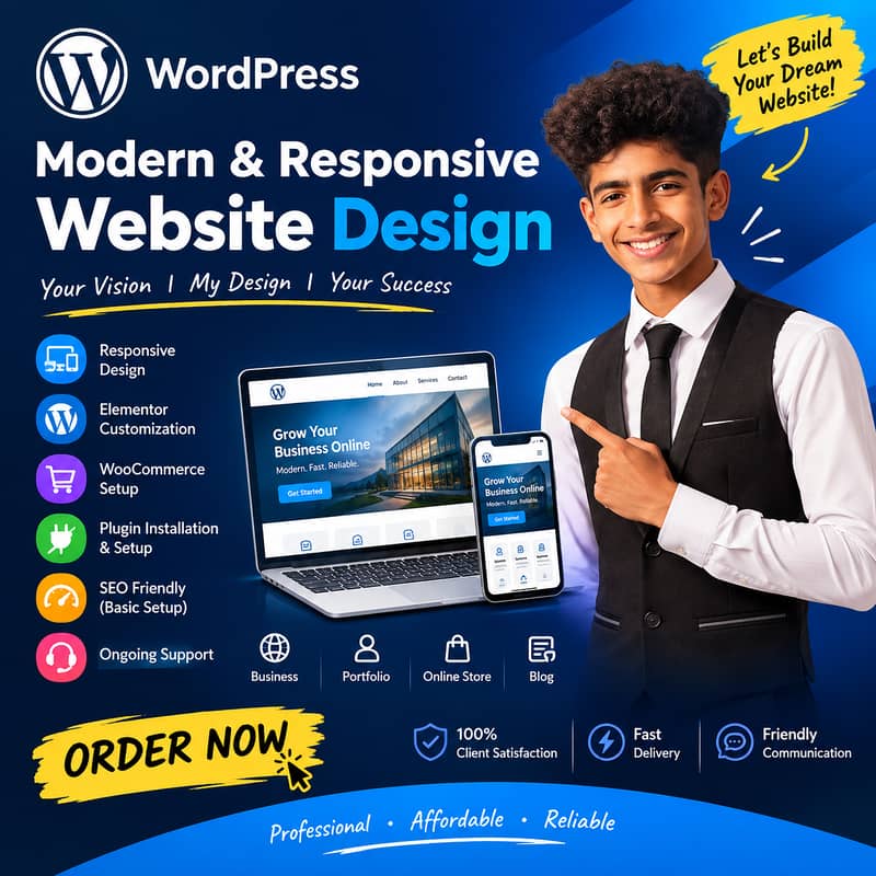 پروفیشنل ویب سائٹ ڈیزائن اور ڈیولپمنٹ سروسز 0