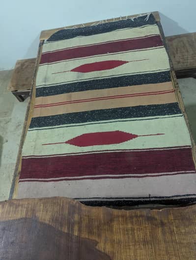 L Sofa Loha frame or original Wood johor mor Karachi First Floor Flat