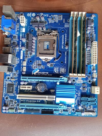 3rd gen i7 3770 + gigabyte z77m d3h + 12 GB ddr3