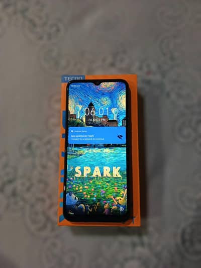 Tecno Spark 7T in Good Condition with Box plus Charger