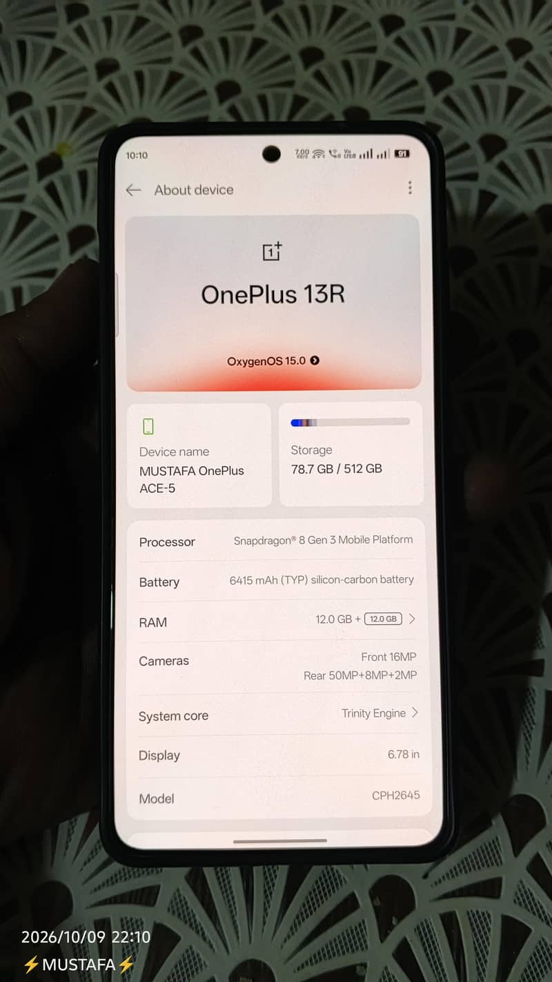 One Plus Ace 5 6
