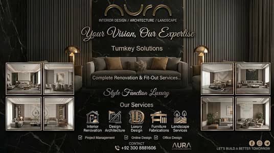 Premium Interior Design & Architecture Service Islamabad