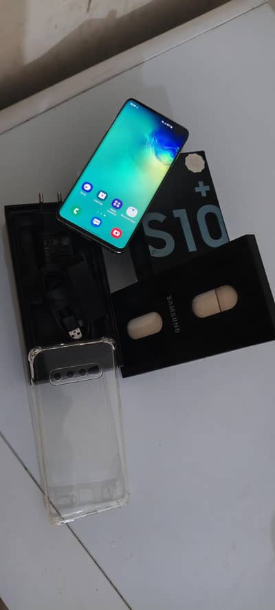 Samsung Mobile S10 Plus official pta with box